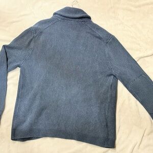 Ralph Lauren Men's Blue Cardigan Sweater